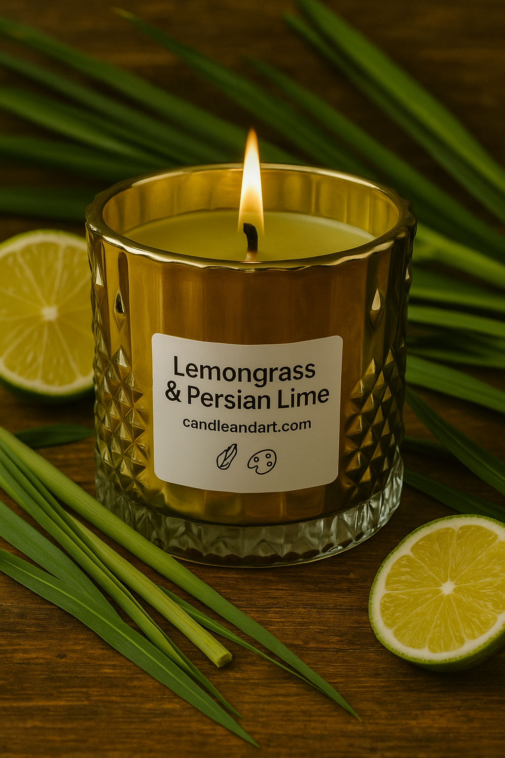 Lemongrass and Persian Lime Candle