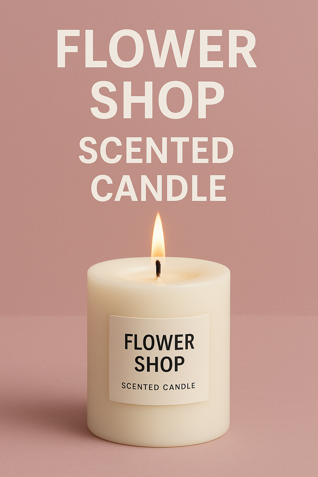 Flower Shop Candle
