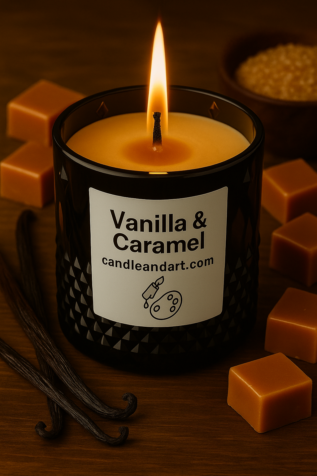 Vanilla & Caramel Candle