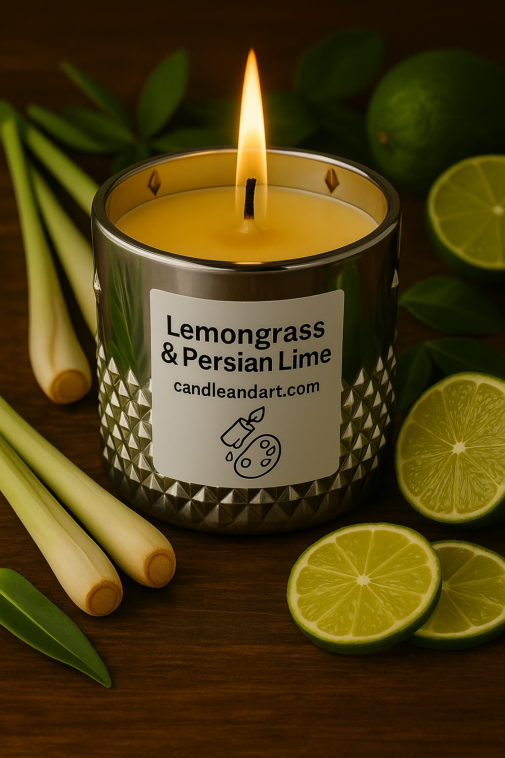 Lemongrass and Persian Lime Candle